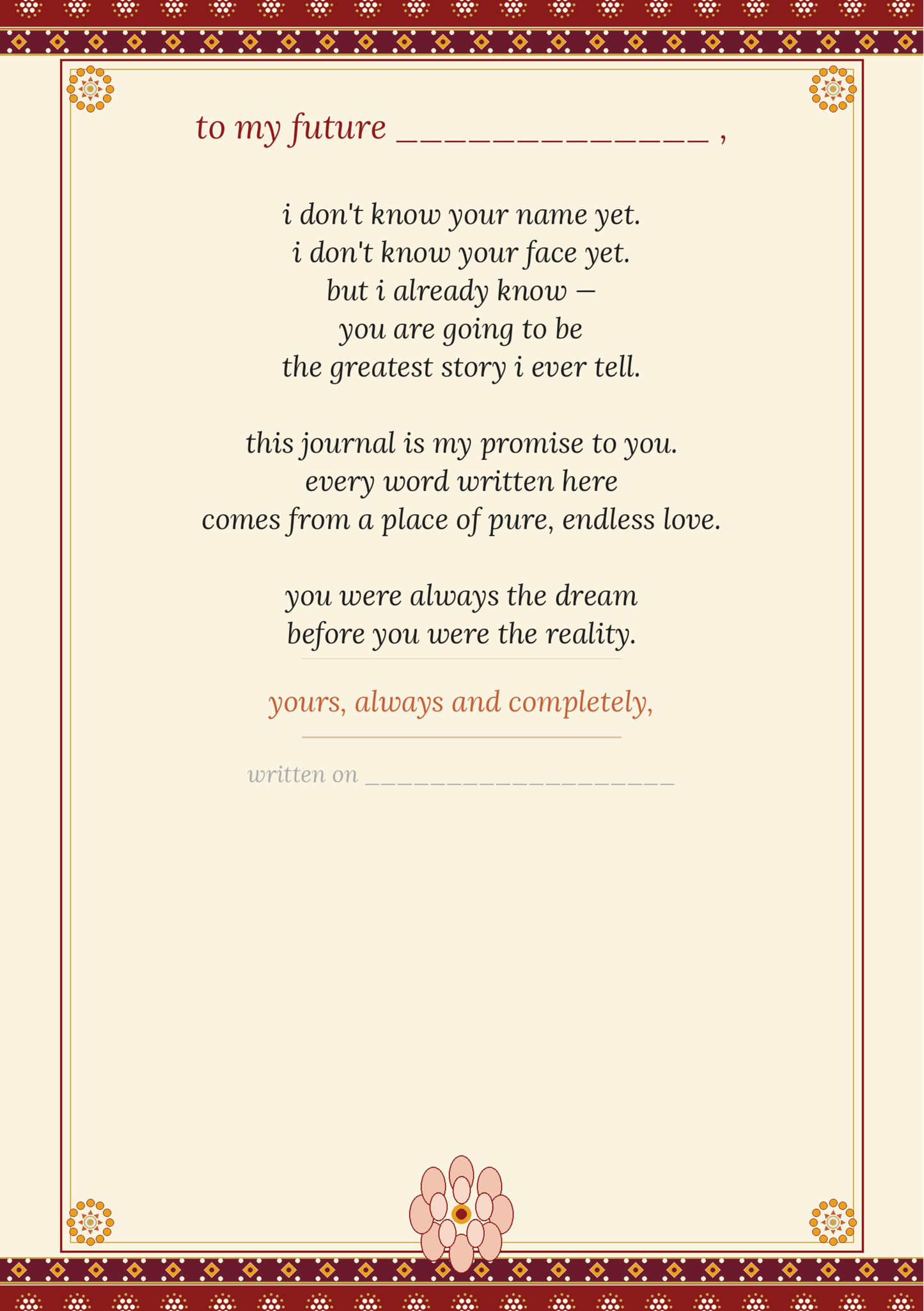 Maari Laadki — Heirloom Journal (Regular Edition)